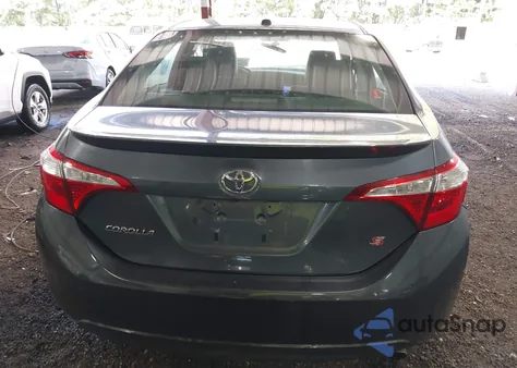 2014 Toyota Corolla S Premium z USA, uszkodzony, nr VIN 2T1BURHE8EC110308